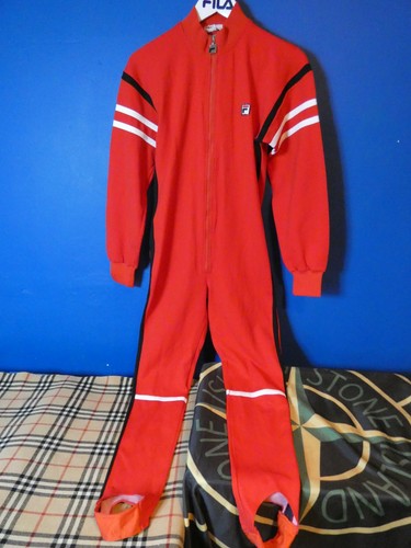 Vintage fila red ski - red,