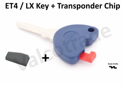 Uncut key blank for vespa - blank,