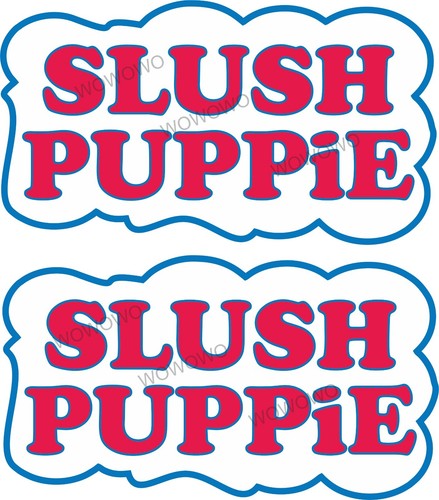 Ice cream van sticker slush - ice,