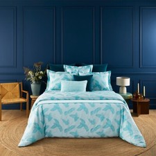 BNWT YVES DELORME LECAP Organic Cotton Super King Duvet Cover 260x220cm