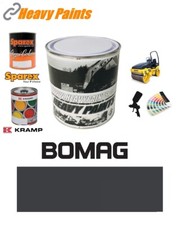 Bomag Roller Dark Grey Paint High Endurance Enamel Paint 1 Litre Tin