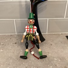 Vintage Austrian Wooden Pull String  Puppet 