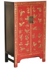 Antique Chinese Red Lacquer