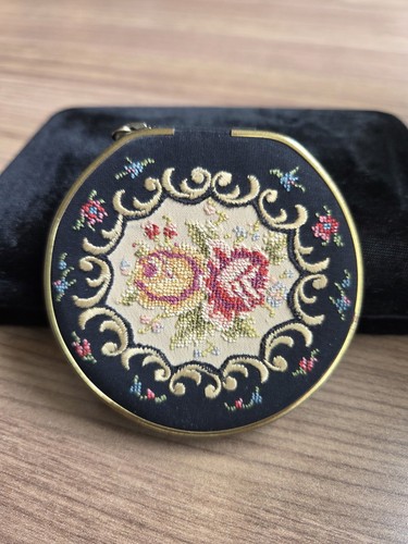 Antique petit point zippered - antique,