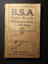 BSA Motor Bicycle Replacement