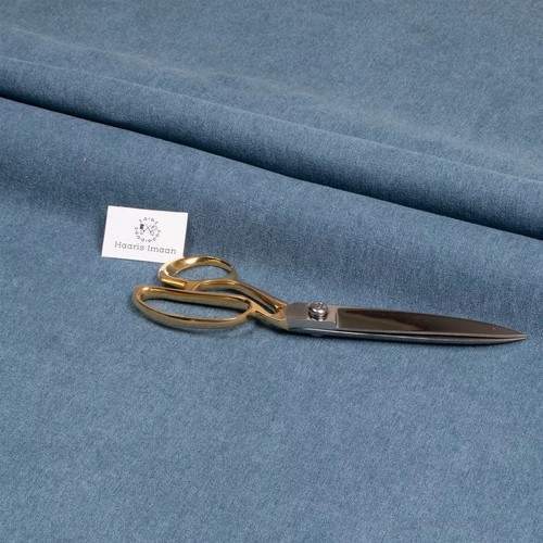 Marine blue wool effect - blue,