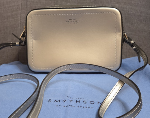 Smythson silver camera - silver,