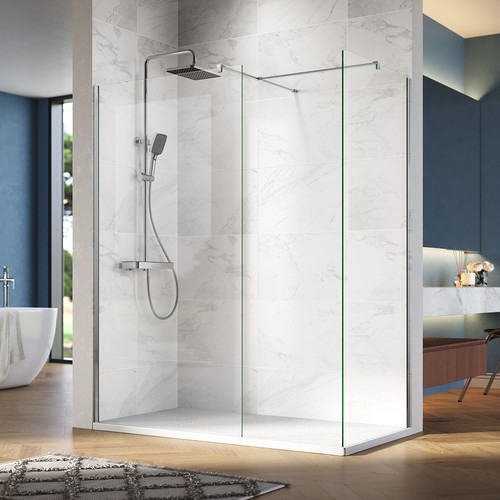 Walk shower enclosure wet - shower,