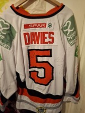 Gameworn Cardiff Devils Jersey