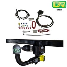 Vertical Detachable Towbar + 13P C2 Wiring Fits Audi QPDQ 43053