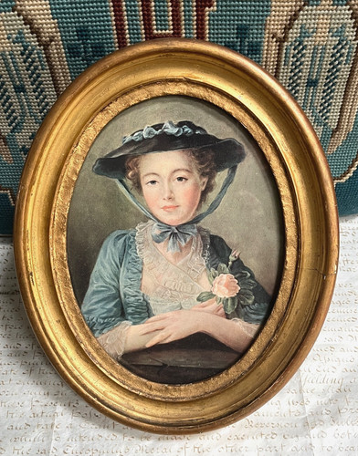 Antique 19th aged - 19th, oval