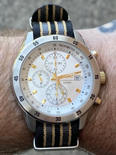 Seiko 7t92 quartz pilot - seiko,