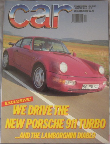 Car december 1990 - car, featuring
