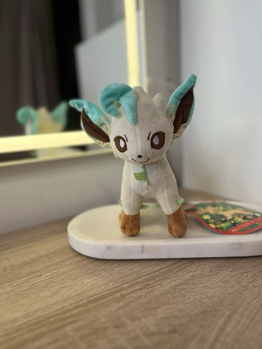 Pokemon leafeon plush 20cm - pokemon,
