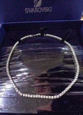 Genuine Swarovski matrix tennis necklace