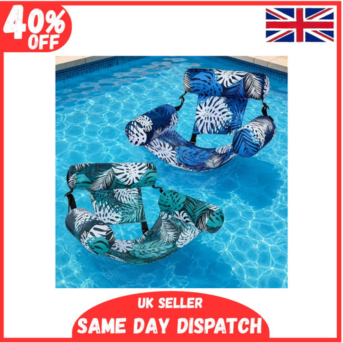 Inflatable pool float hammock - float,
