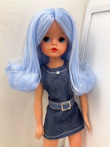 Ooak rerooted vintage sindy - ooak,