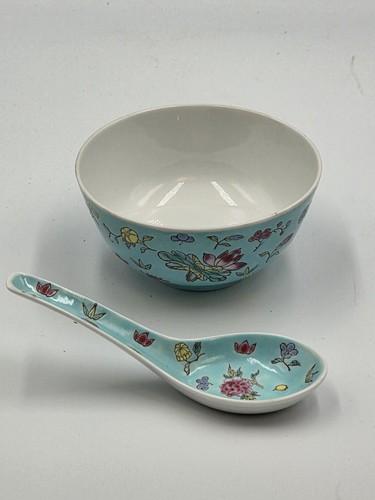 Porcelain bowl matching soup - &,