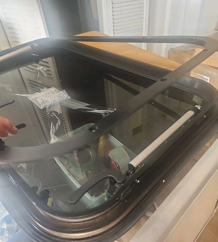 Caravan camper top hinge - rv,
