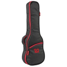 Tenor Ukulele Padded Gig Bag - TGI Transit Series Black & Red