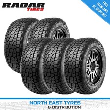 5X 285 75 16 RADAR RENEGADE A/T-5 BRAND NEW ALL TERRAIN TYRES - 126/123R M+S
