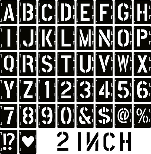 Inch letter and - letter,