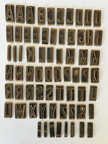 Vintage letterpress printer - vintage,