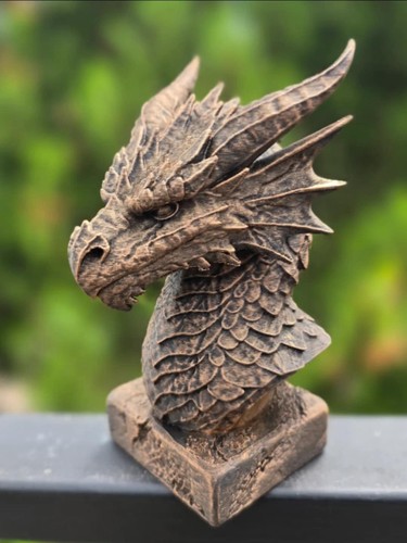 Dragon bust ornament - dragon,