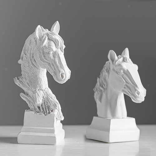Horse head statue - horse, sculpture