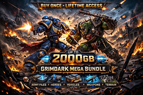 Stl files 2000gb grimdark - stl,