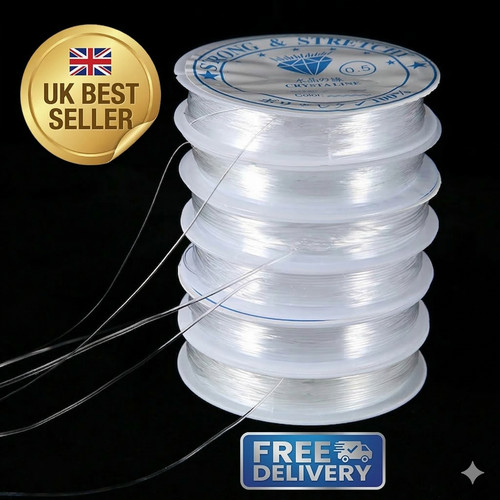 1mm transparent elastic - 0.4-1mm,