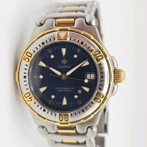 Zodiac vintage diver swiss - vintage,