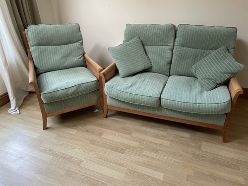 Parker knoll bergere - l, caned