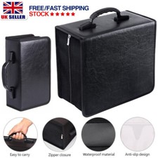 400 Disc CD DVD Case Wallet Storage Holder Booklet Album Folder Bag Box Sleeves