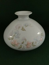 DENBY STONEWARE DAUPHINE SWEETPEA ~ LARGE AND HEAVY VASE ~ LQQK