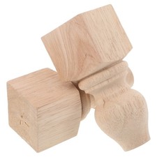  2 Pcs Wooden Coffee Table Legs Furniture Replacement Cabinet Feet
