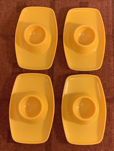 Vintage yellow plastic - vintage, egg
