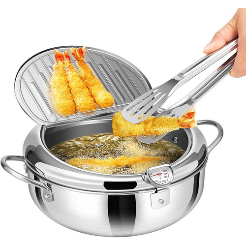 Japanese style deep fryer - deep, pot