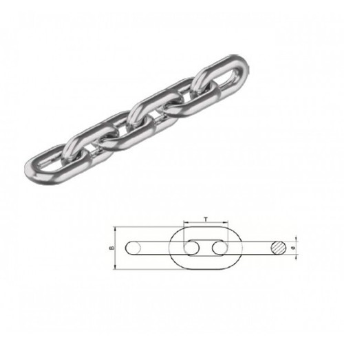 Short link chain t316 - short,