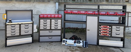 Van racking shelving drawers - shelving,