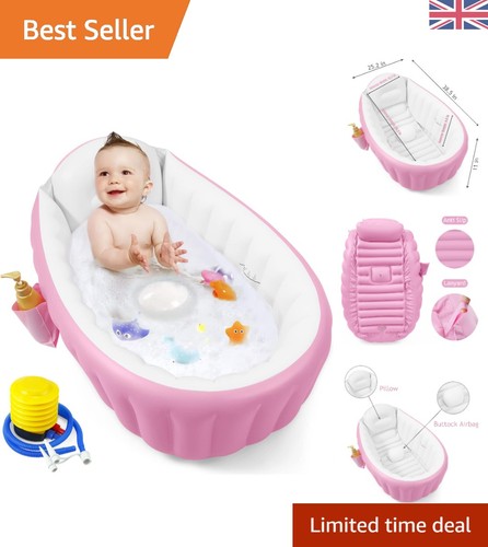 Portable inflatable baby bath - portable,