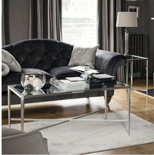 Laura Ashley glass Coffee Table laura ashley Venezia modern coffee table