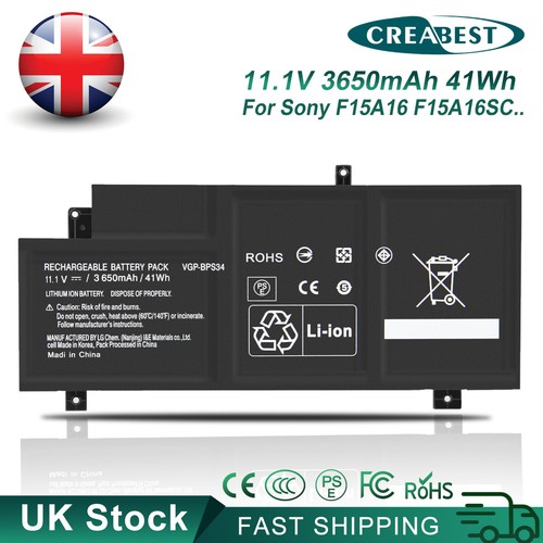 Vgp bps34 bpl34 battery - vgp-bps34, vgp-bpl34