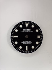 New Replacement Shiny Black GMT-Master II Date Dial for Seiko NH34