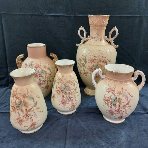 Antique royal devon floral - royal,