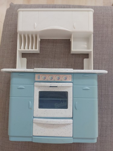 Barbie kitchen unit with - barbie,
