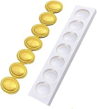 7 Oval Pearl String Beads