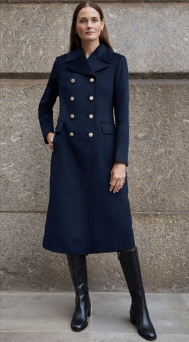 Hobbs blue wool military - wool,