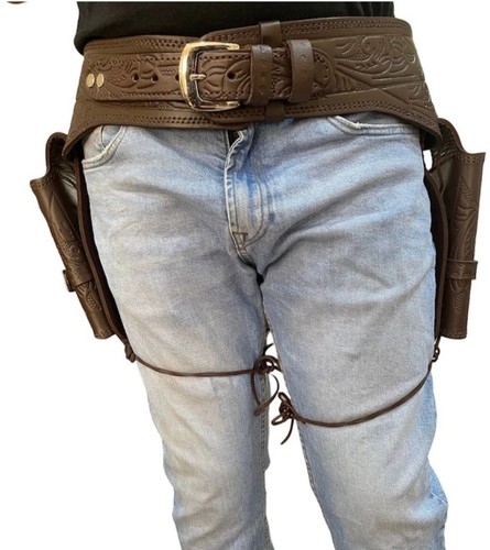 Cowboy gun holster embossed - cowboy,