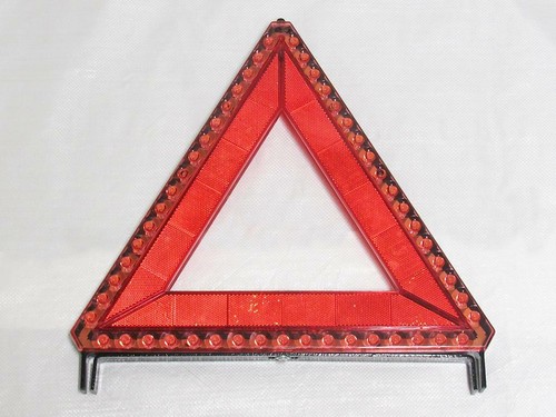 Car warning lights triangle - warning,